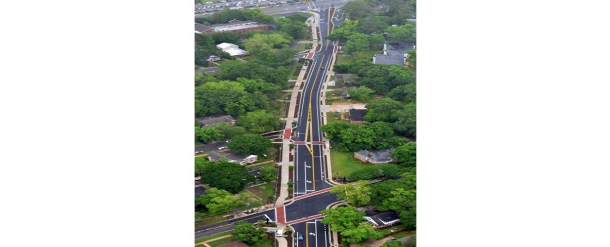 Franklin Boulevard aerial image